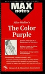 Cover: Color Purple (MAXNotes Literature Guides) - Research & Education Association
