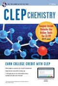 Cover: CLEP Chemistry Book + Online - Research & Education Association