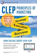 Cover: CLEP(R) Principles of Marketing Book + Online - Research & Education Association