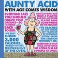 Cover: Aunty Acid: With Age Comes Wisdom - Gibbs Smith