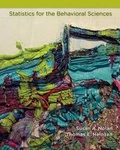 Cover: Statistics for the Behavioral Sciences - Worth Publishers Inc.,U.S.