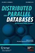 Cover: Distributed and Parallel Databases - Springer