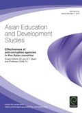 Cover: Effectiveness of anti-corruption agencies in five Asian countries - Emerald Group Publishing Limited