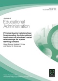 Cover: Principal-teacher relationships - Emerald Group Publishing Limited