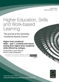 Cover: Higher level vocational skills - part 1 - Emerald Group Publishing Limited