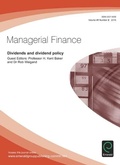 Cover: Dividends and Dividend Policy - Emerald Group Publishing Limited