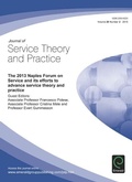 Cover: 2013 Naples Forum on Service and its efforts to advance service theory and practice - Emerald Group Publishing Limited