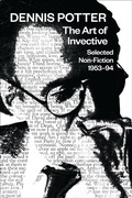 Cover: The Art of Invective - Oberon Books Ltd