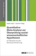 Cover: Quantitative Meta-Analyse zur &Uuml;berpr&uuml;fung sozialwissenschaftlicher Hypothesen - Beltz Juventa