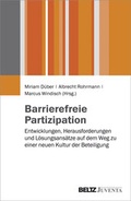 Cover: Barrierefreie Partizipation - Beltz Juventa