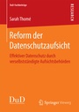 Cover: Reform der Datenschutzaufsicht - Springer Vieweg
