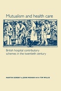 Cover: Mutualism and Health Care - Manchester University Press
