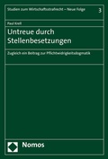 Cover: Untreue durch Stellenbesetzungen - Nomos