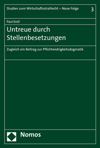 Abbildung von: Untreue durch Stellenbesetzungen - Nomos