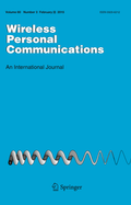 Cover: Wireless Personal Communications - Springer