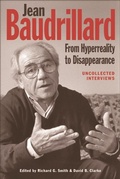 Cover: Jean Baudrillard: From Hyperreality to Disappearance - Edinburgh University Press