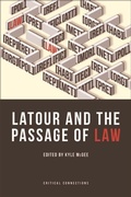 Cover: Latour and the Passage of Law - Edinburgh University Press