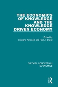 Enlarge image Cover: The Economics of Knowledge and.. - Routledge