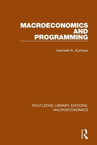 Enlarge image Cover: Macroeconomics and Programming - Routledge
