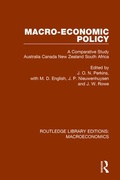 Cover: Macro-economic Policy - Routledge