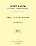 Cover: Vetus Latina. Die Reste der altlateinischen Bibel. Nach Petrus Sabatier / Evengelium Secundum Marcum - Verlag Herder