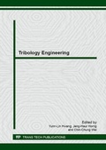 Cover: Tribology Engineering - Trans Tech Publications Ltd