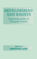 Cover: Development and Rights - Routledge