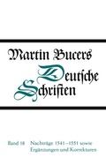 Cover: Deutsche Schriften / Nachtr&auml;ge 1541-1551 sowie Erg&auml;nzungen und Korrekturen - G&uuml;tersloher Verlagshaus