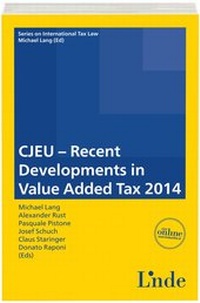 Abbildung von: CJEU - Recent Developments in Value Added Tax 2014 - Linde