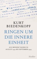 Cover: Ringen um die innere Einheit - Siedler
