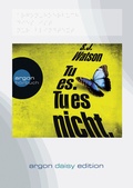 Cover: Tu es. Tu es nicht. (DAISY Edition) - Argon