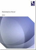 Cover: Radiotelephony manual - TSO