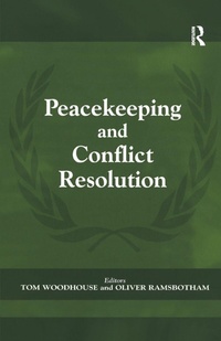 Enlarge image Cover: Peacekeeping and Conflict Resolution - Routledge