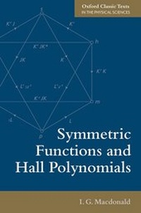 Enlarge image Cover: Symmetric Functions and Hall Polynomials - Oxford University Press