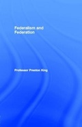Cover: Federalism and Federation - Routledge