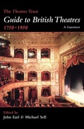 Cover: The Theatres Trust Guide to British Theatres 1750-1950 - Methuen Drama