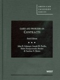 Cover: Cases and Problems on Contracts - West Academic Press