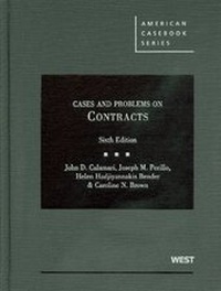 Abbildung von: Cases and Problems on Contracts - West Academic Press