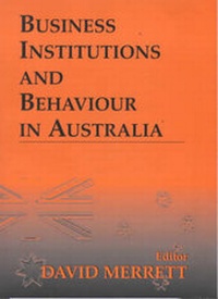 Enlarge image Cover: Business Institutions and Behaviour in Australia - Frank Cass Publishers