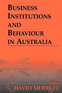 Cover: Business Institutions and Behaviour in Australia - Routledge