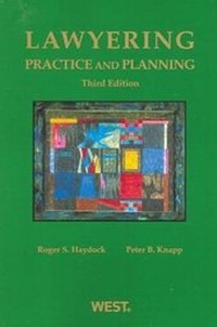 Enlarge image Cover: Lawyering - West Academic Press