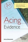 Cover: Acing Evidence - West Academic Press