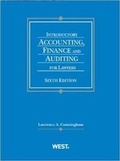 Cover: Introductory Accounting, Finance and Auditing for Lawyers - West Academic Press