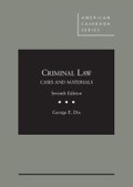 Cover: Criminal Law - West Academic Press