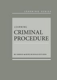 Enlarge image Cover: Learning Criminal Procedure - West Academic Press