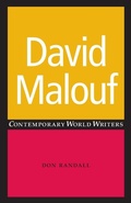 Cover: David Malouf - Manchester University Press