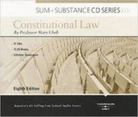 Enlarge image Cover: Sum and Substance Audio Constitutional Law - West Academic Press
