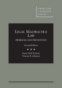 Enlarge image Cover: Legal Malpractice Law - West Academic Press