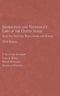 Abbildung von: Immigration and Nationality Laws of the United States 2014 - West Academic Press