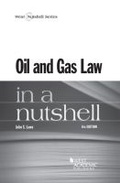 Bild: Oil and Gas Law in a Nutshell - West Academic Press